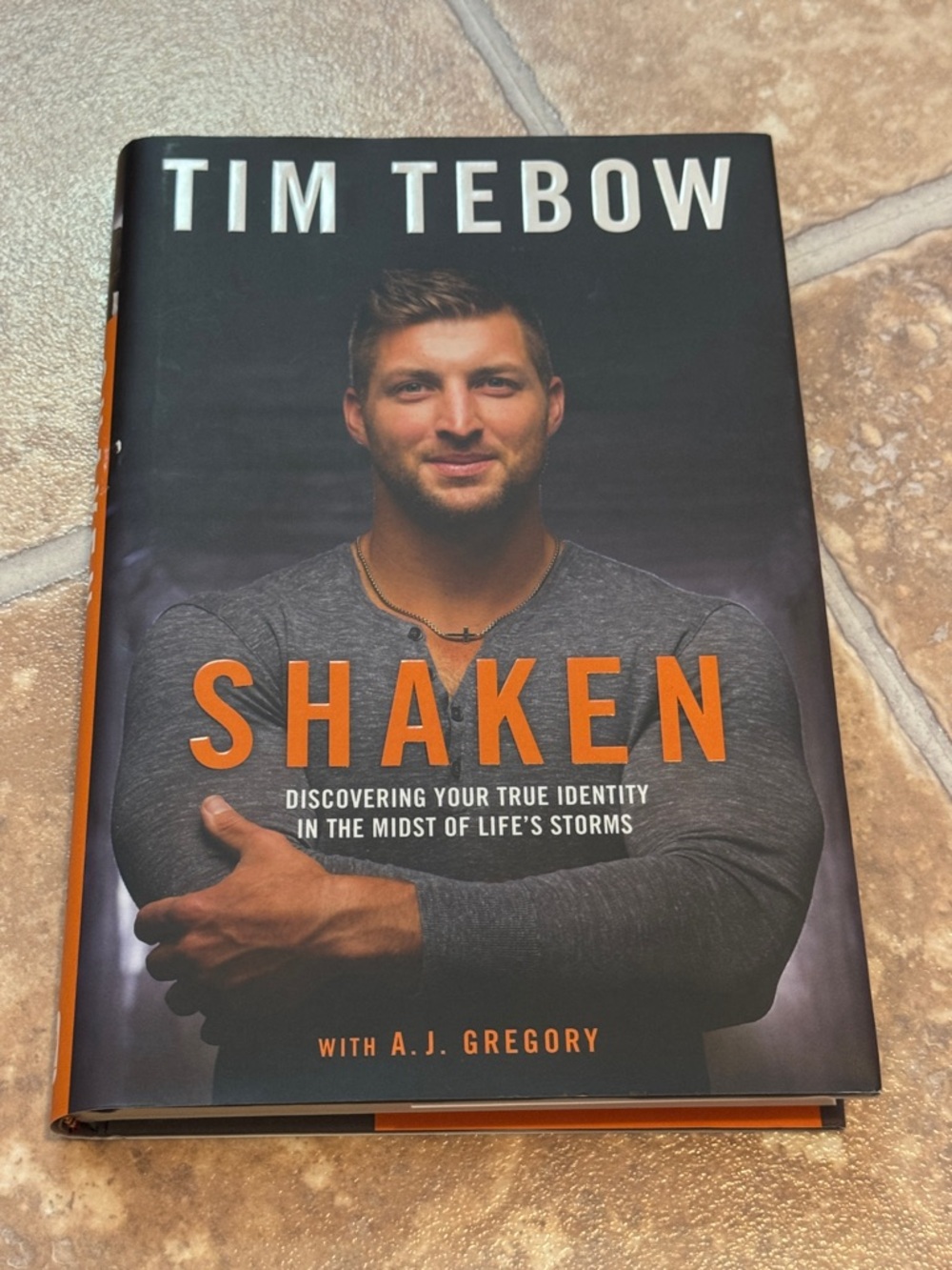 Shaken Hardback Book Tim Tebow AJ Gregory